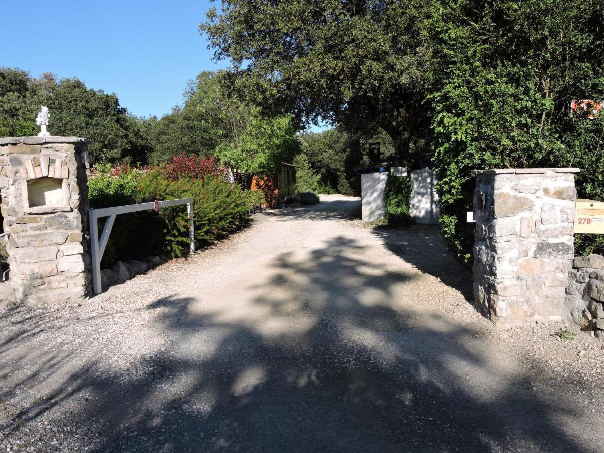 Gites De Plos Appart Chalet Piscine Spa Anduze Exterior photo