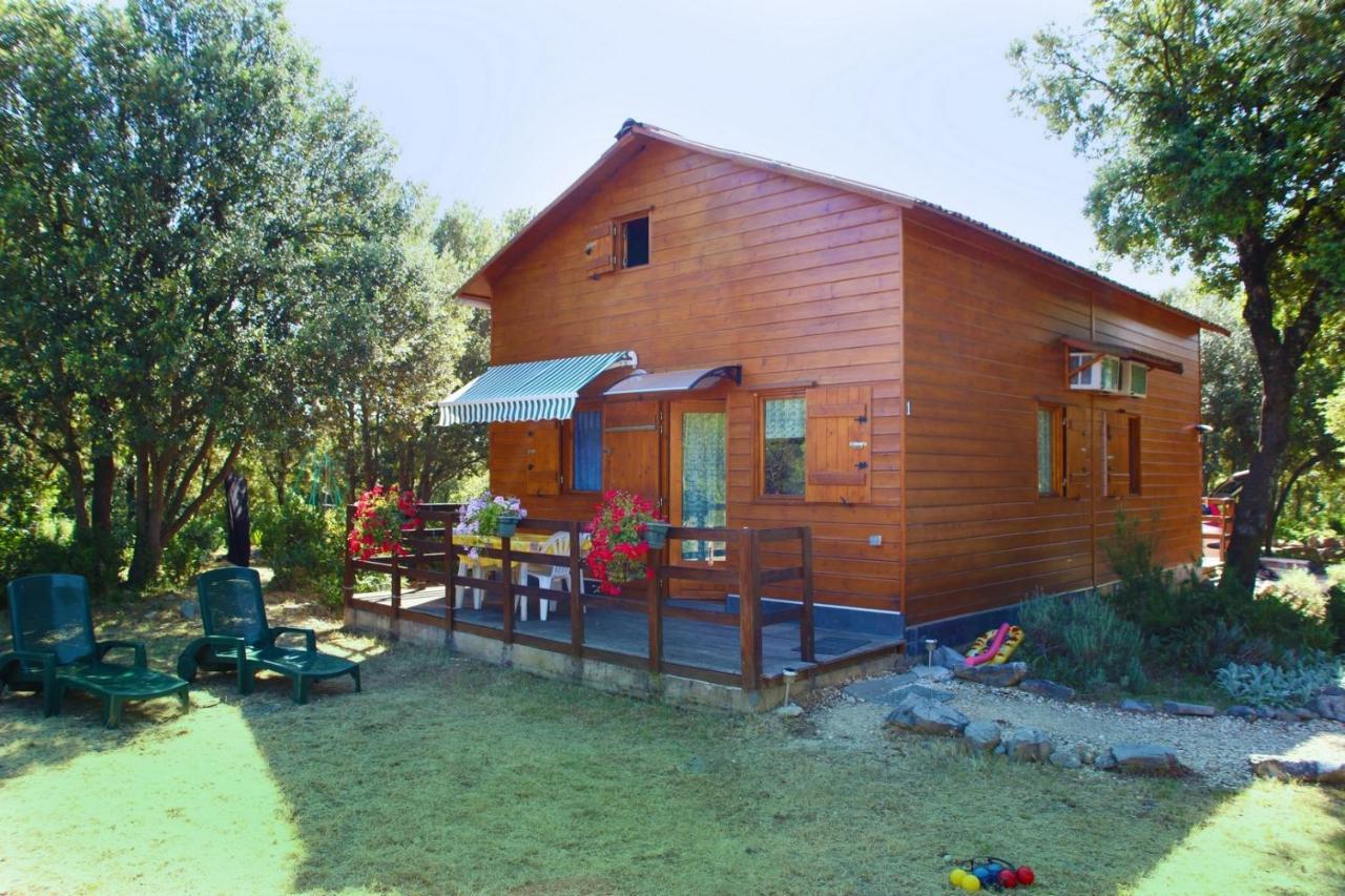 Gites De Plos Appart Chalet Piscine Spa Anduze Exterior photo