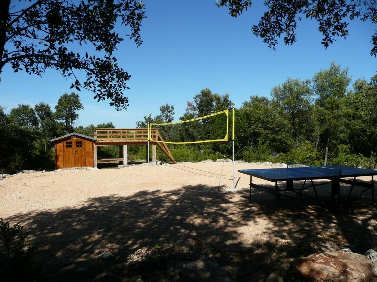 Gites De Plos Appart Chalet Piscine Spa Anduze Exterior photo