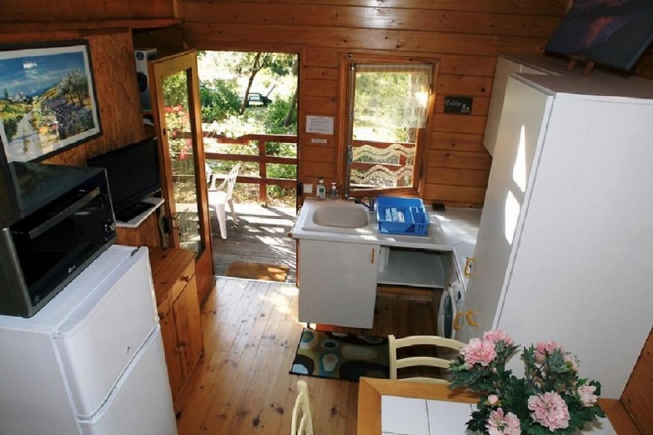 Gites De Plos Appart Chalet Piscine Spa Anduze Exterior photo